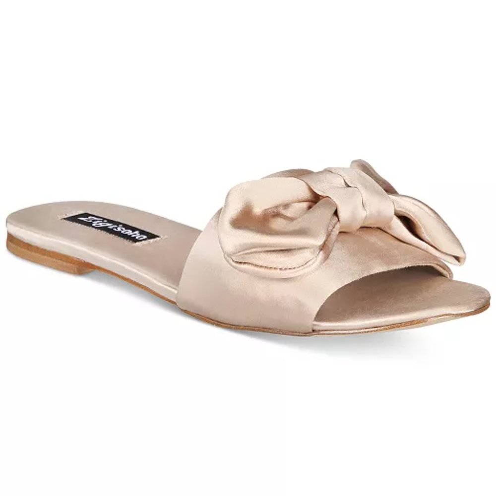 NWT ZIGI SOHO Womens Valiant Open Toe Casual Slide Sandals Shoes  - Nude 7.5M